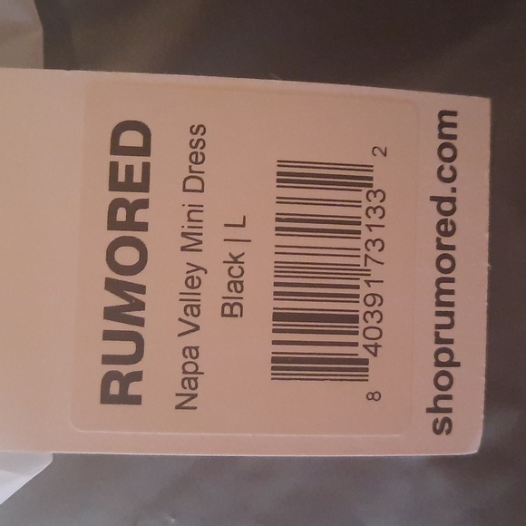 Napa Valley Mini Dress by Rumored NWT - Picture 5 of 5